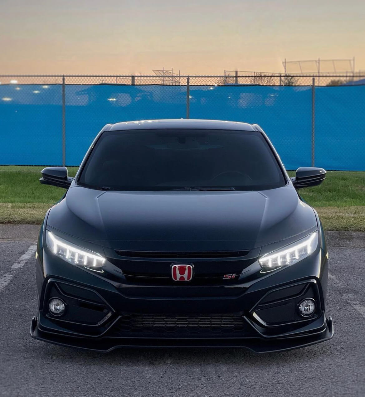 3Pc Type-R Style Lip for 2016-2021 Honda Civic