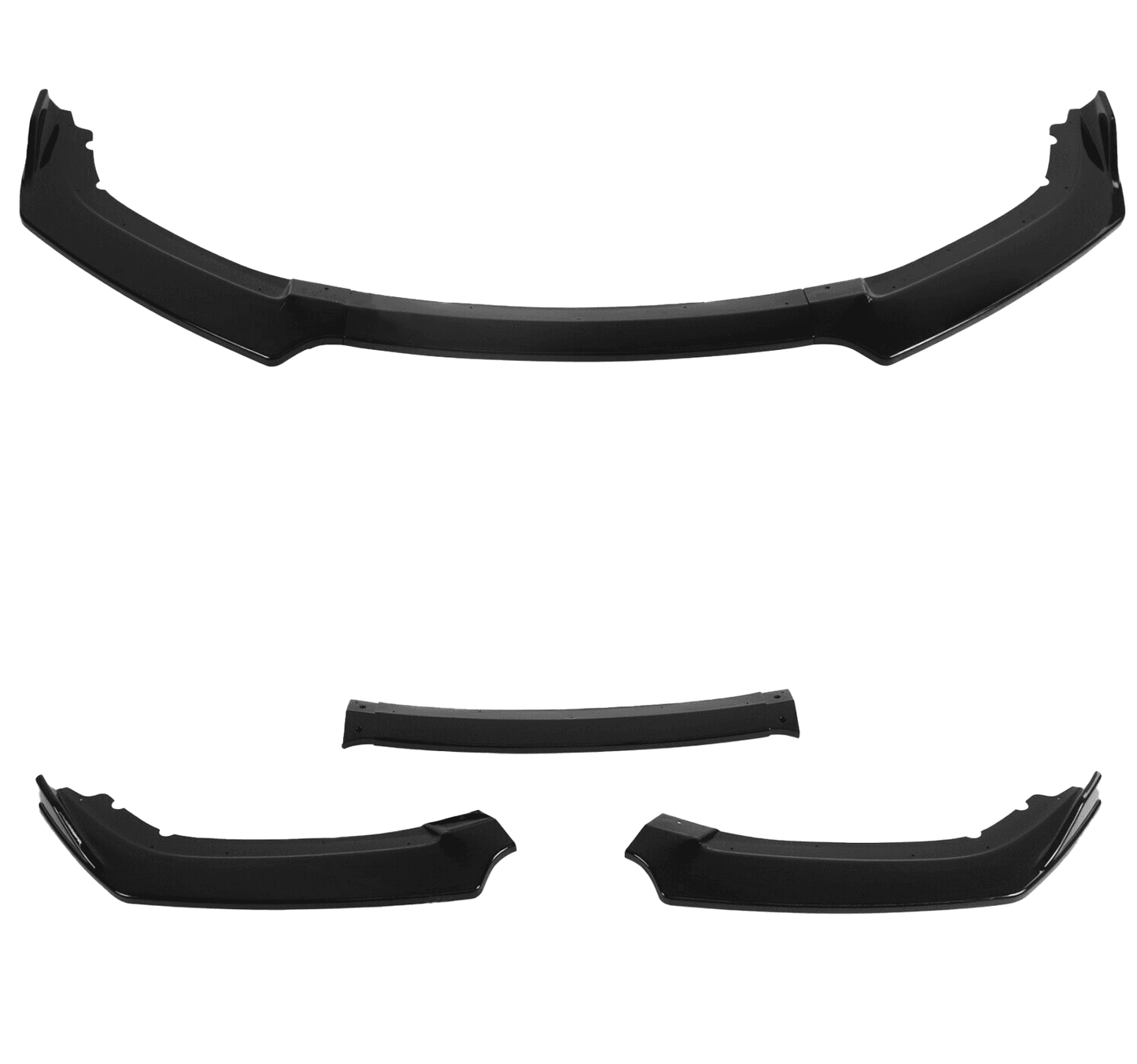 3Pc Type-R Style Lip for 2016-2021 Honda Civic