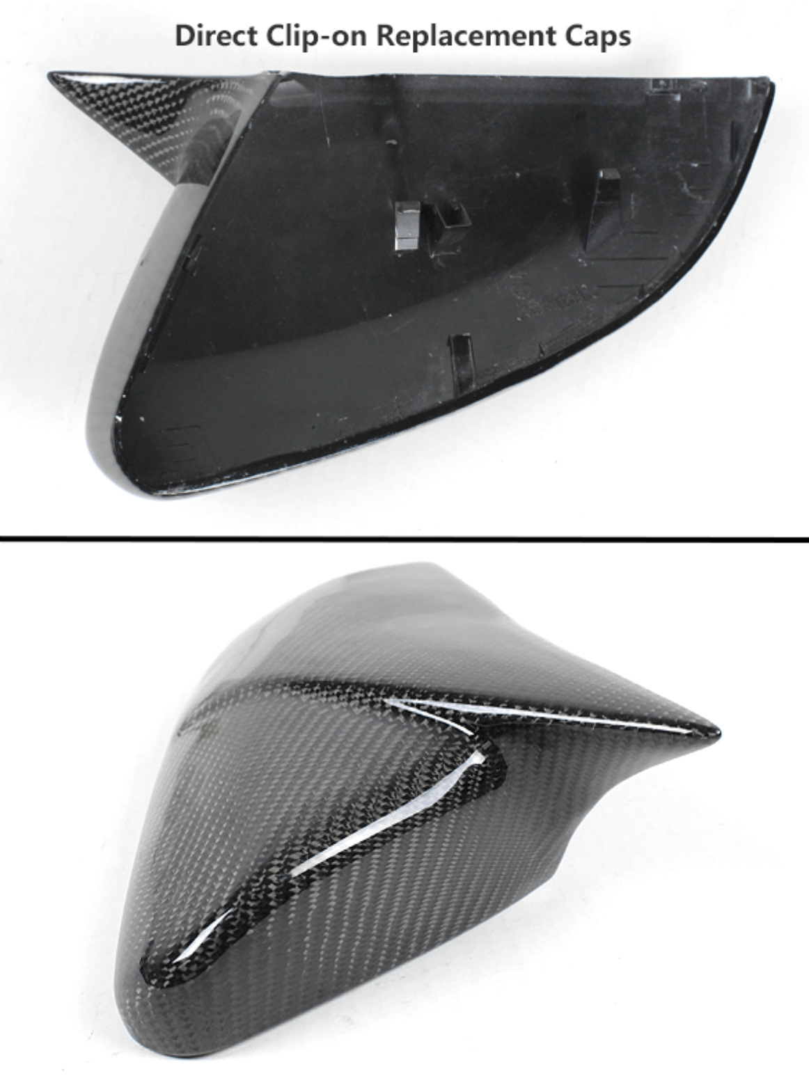 Spiked Mirror Caps for 2016-2021 Honda Civic