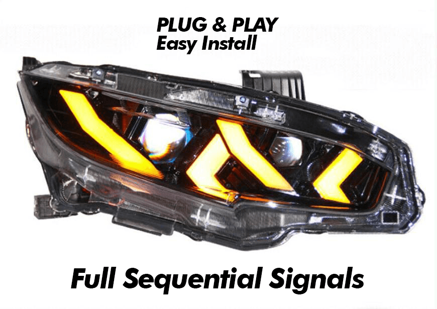 Lambo Sequential Headlights for Civic