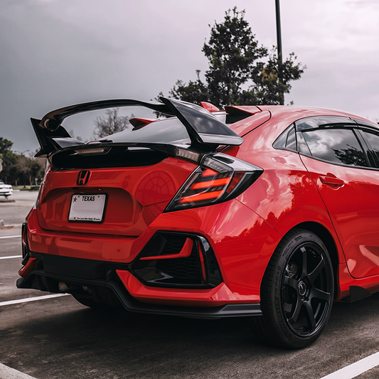 Gloss Black Type R Wing [for 2016-21 Honda Civic Hatch]