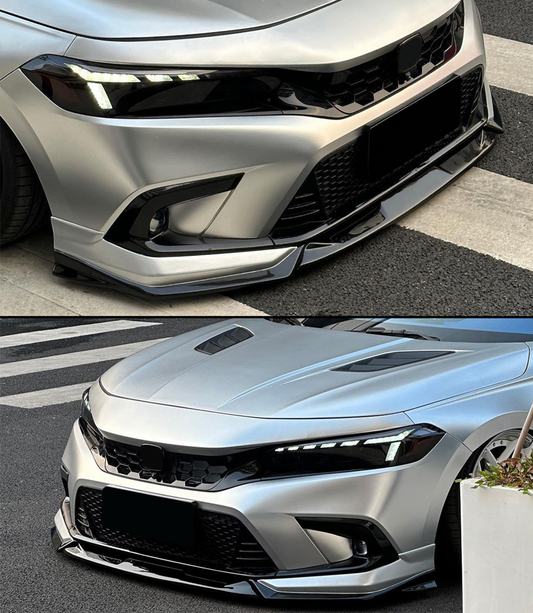 GF 3 Piece Front Lip [for 2022-2024 Honda Civic]