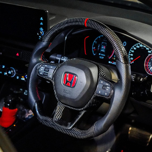 UMS Carbon Fiber Steering Wheel [for 2022-25 Honda Civic]