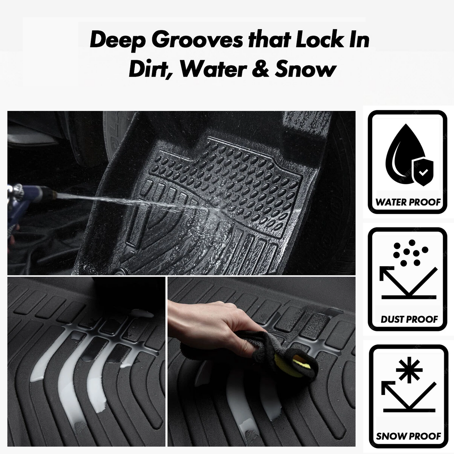 Floor Mats Liners For Honda Civic 2022-2025