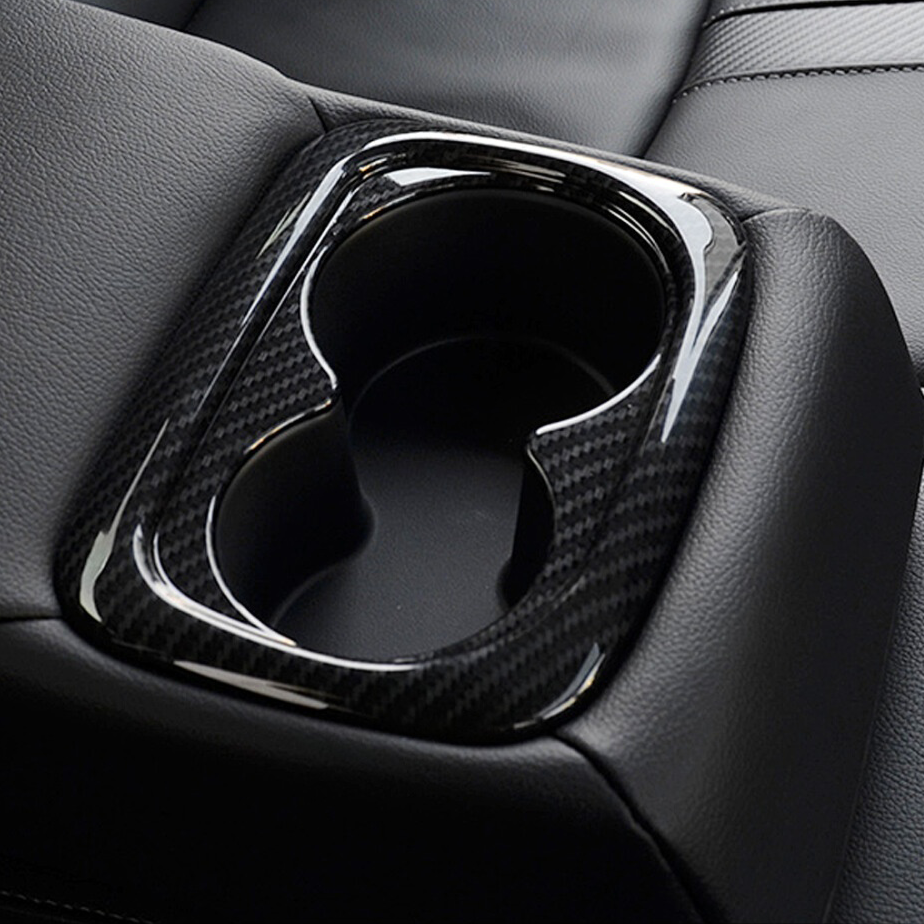 Carbon Fiber Water Cup Holder Cover [for Honda Civic 2016-26]