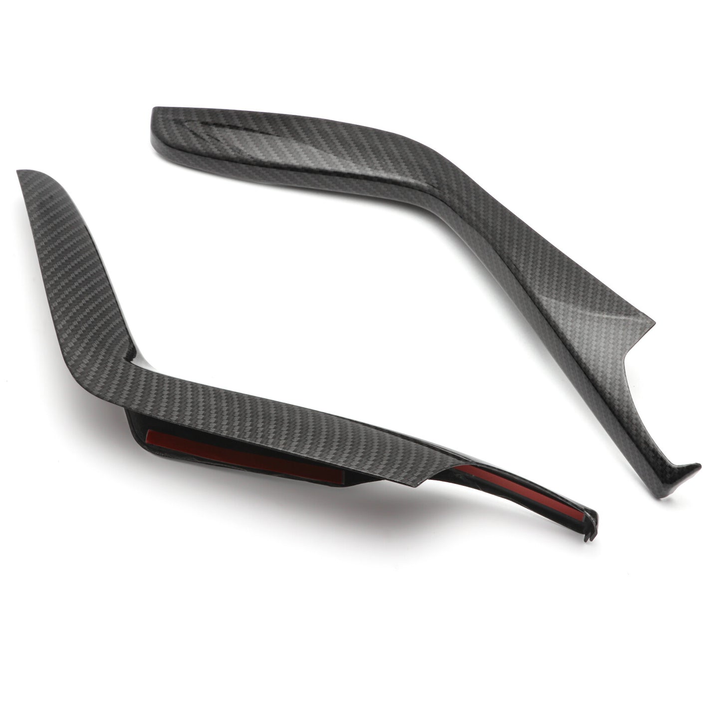 Carbon Fiber Style Gear Shift Panel Stripe Cover Trim [for Honda Civic 2016-21]