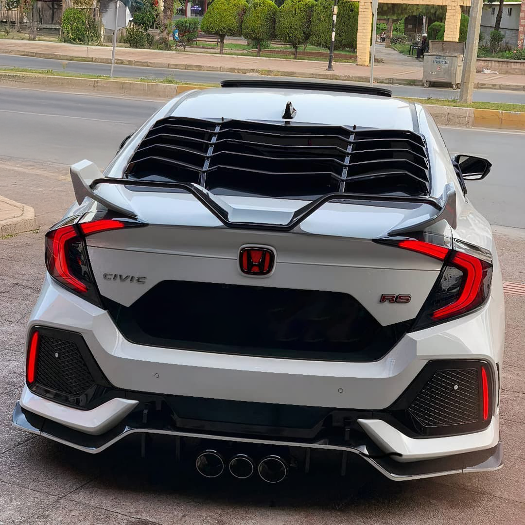 Type R Style Rear Bumper V1 for 2016-2021 Honda Civic Sedan