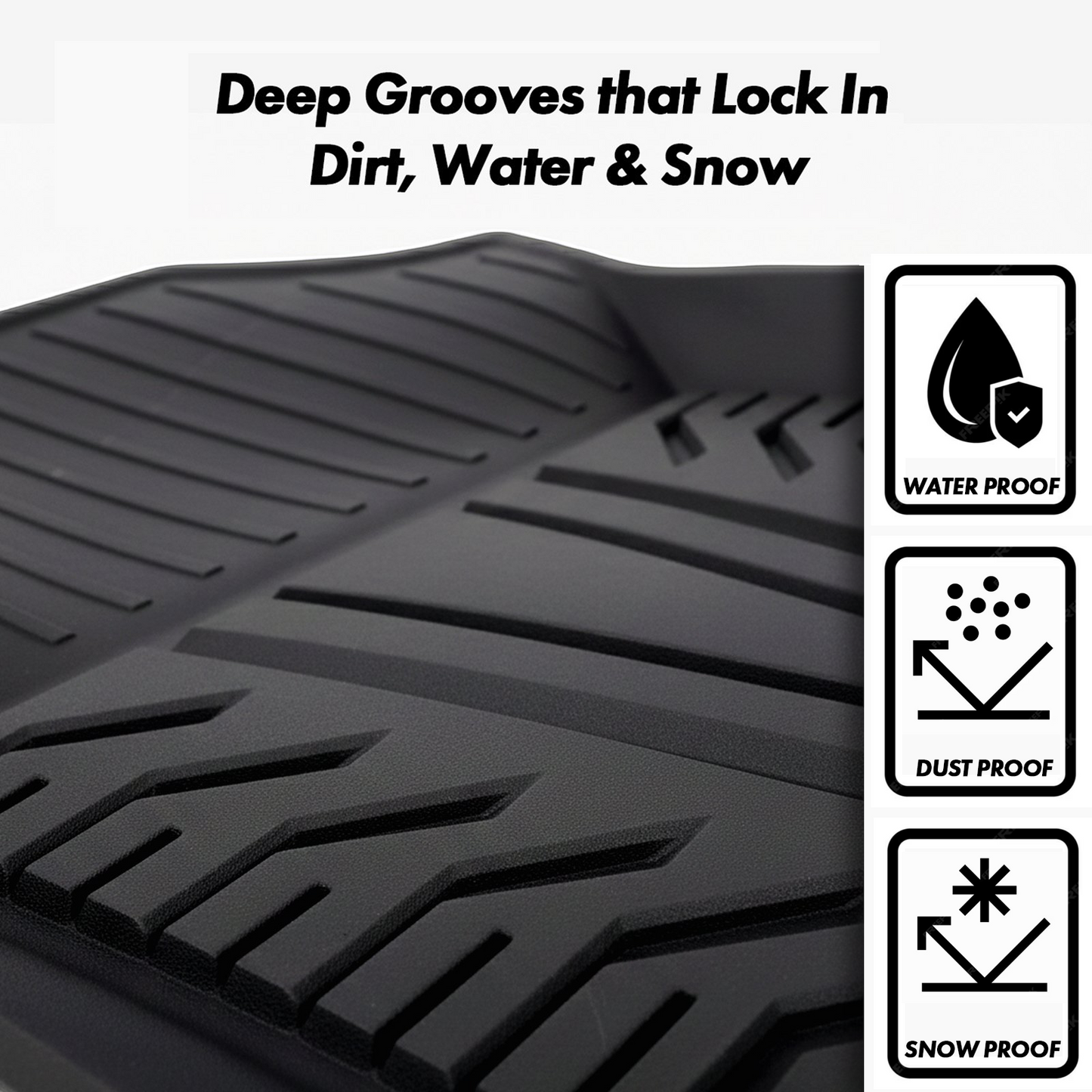 UMS Floor Mats Liners For Honda Civic 2016-2021