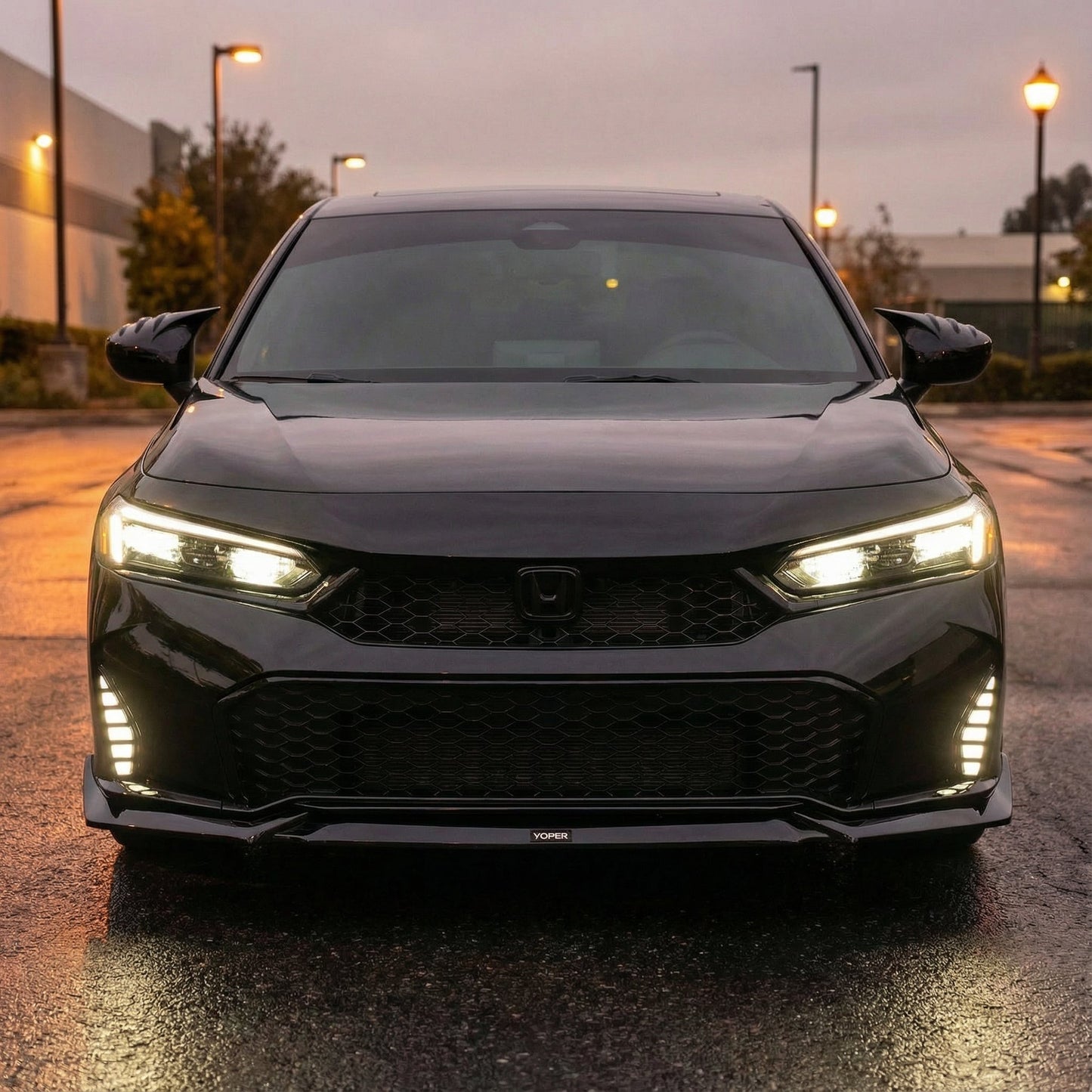 Sequential Front LED Fog Lights [for 2025-26 Honda Civic]