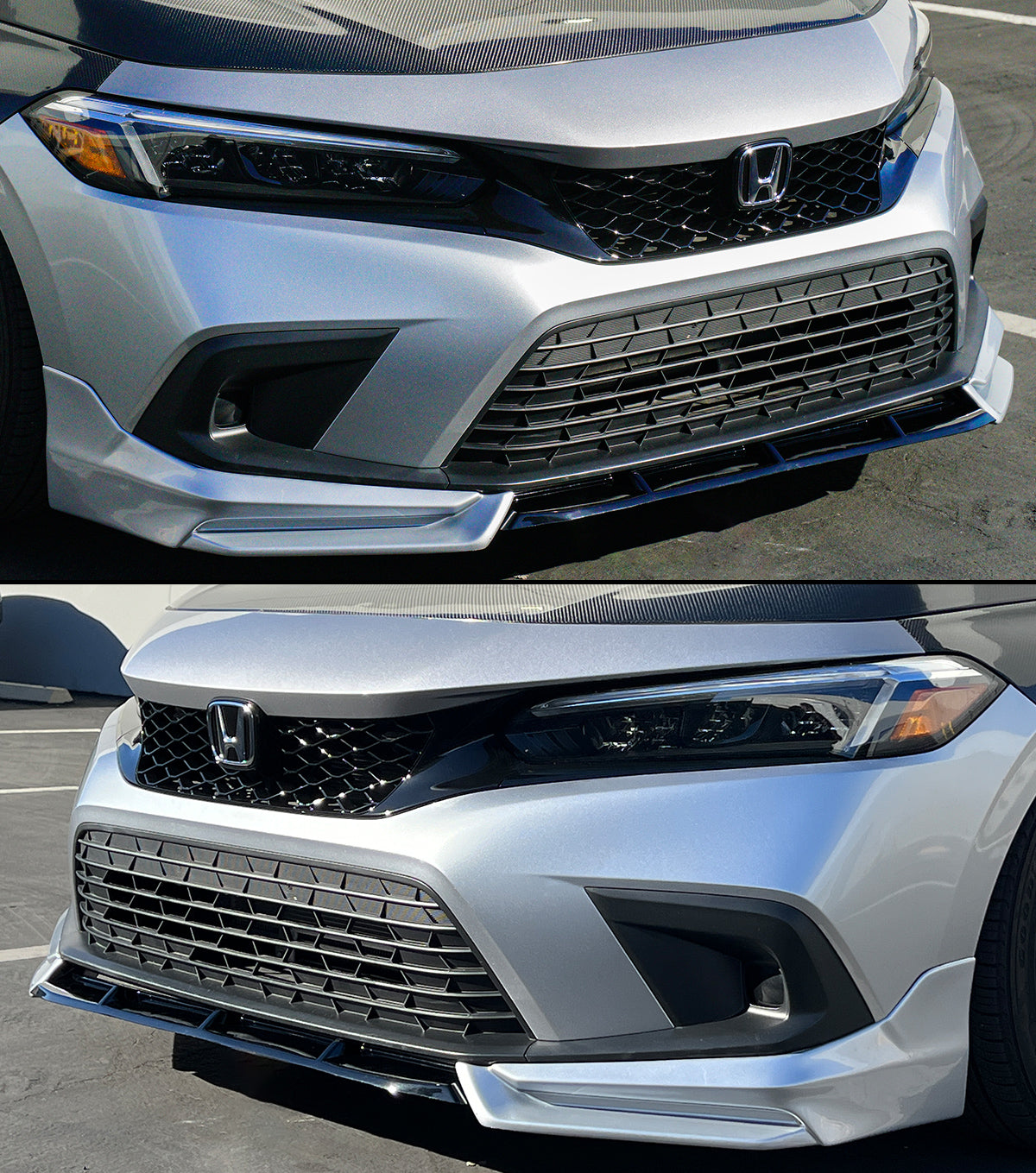 Type R Style Front Grill [for 2022–2026 Honda Civic