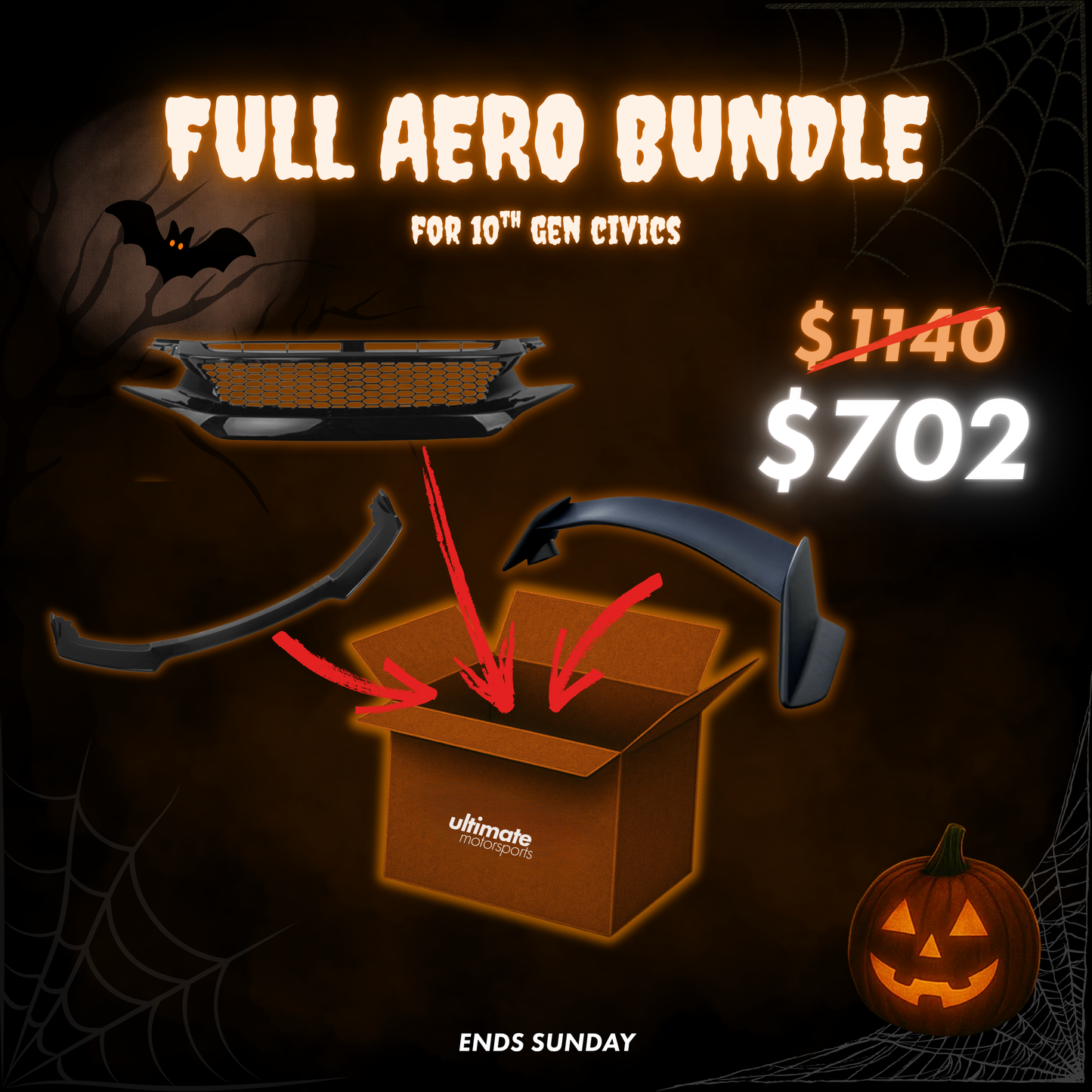 Full Aero Bundle [for 10th Gen Civic]