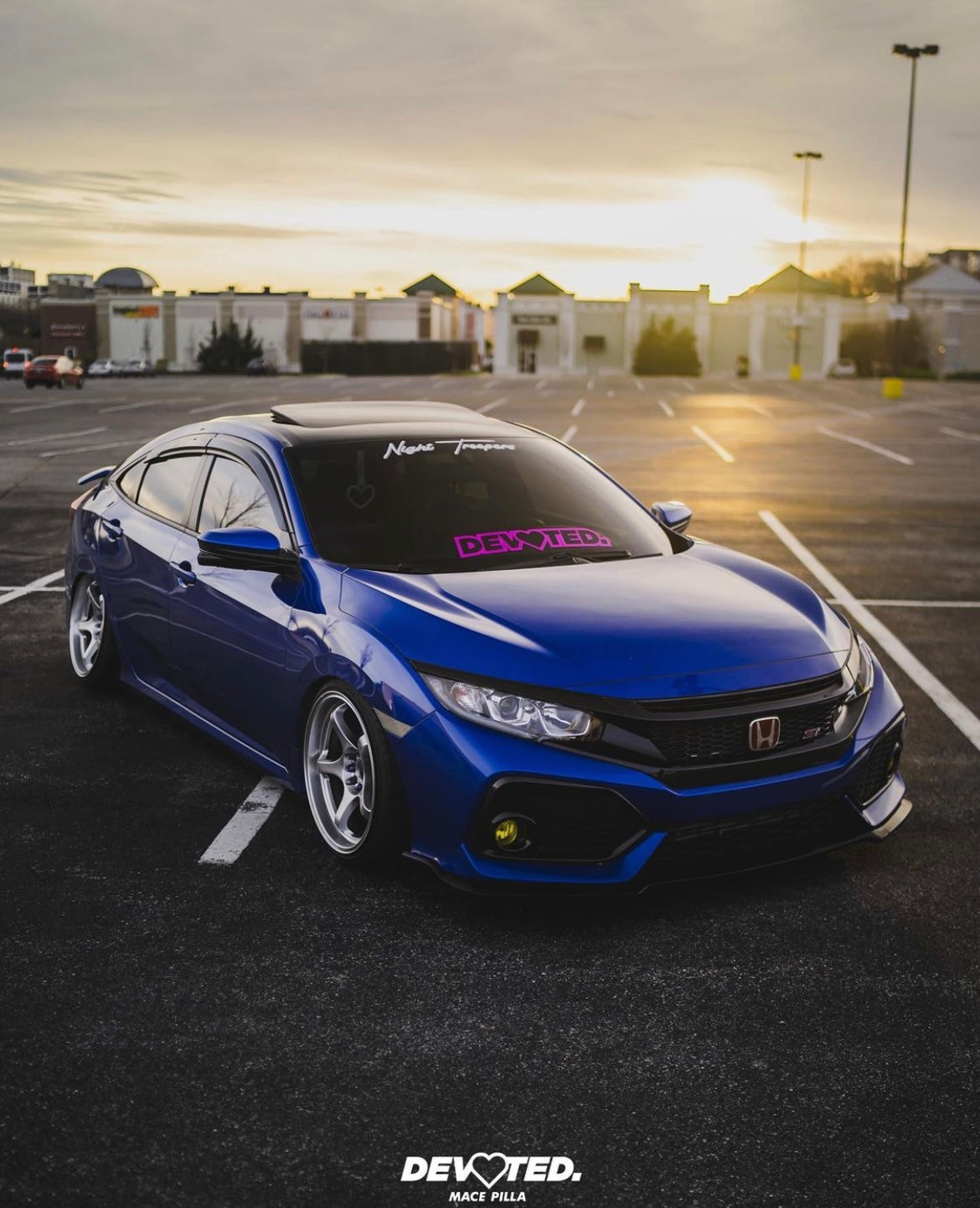Smoked window visors for 2016-2021 Honda Civic (6)