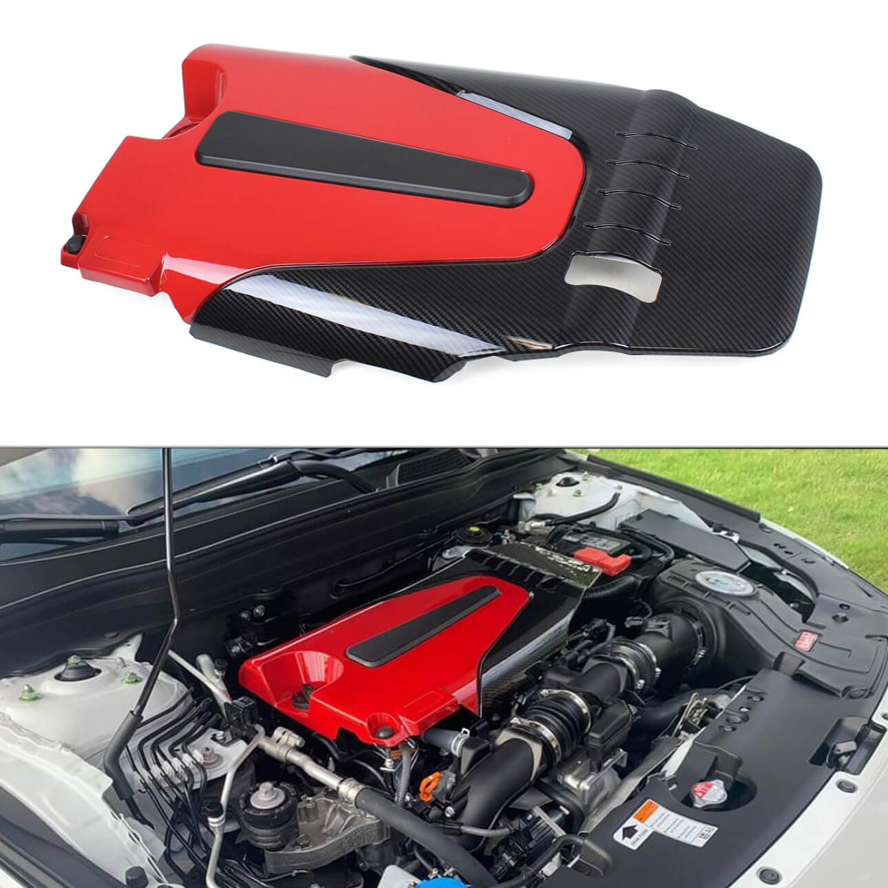Type-R Style Engine Cover [for 2018-2022 Honda Accord]
