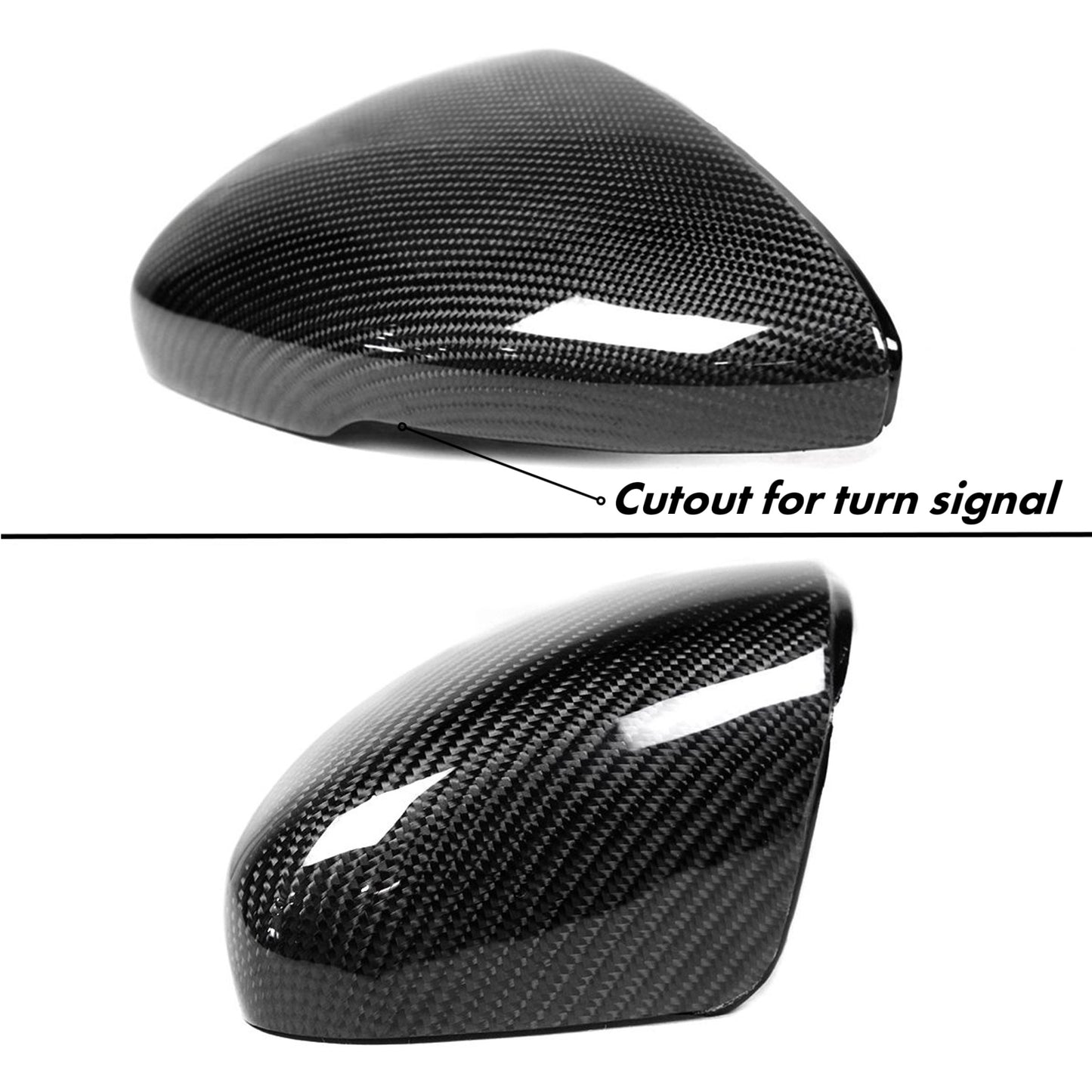 Carbon Fiber OEM+ Mirror Caps [For 2018-2022 Honda Accord]