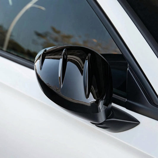 Mugen Style Gloss Black Mirror Caps for 2022+ Honda Civic