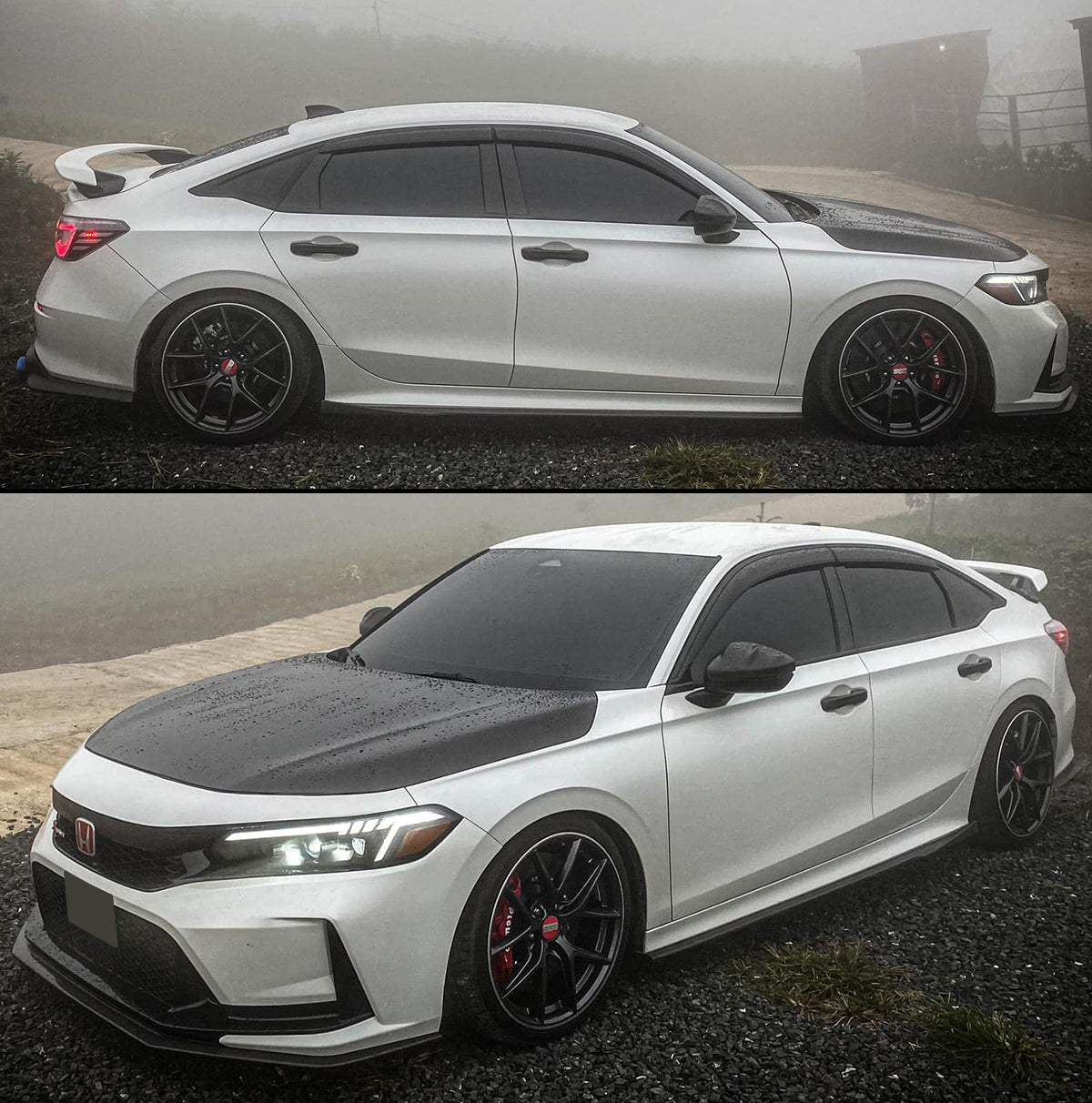 HPD Style Rear Wing [for 2022+ Honda Civic Sedan]