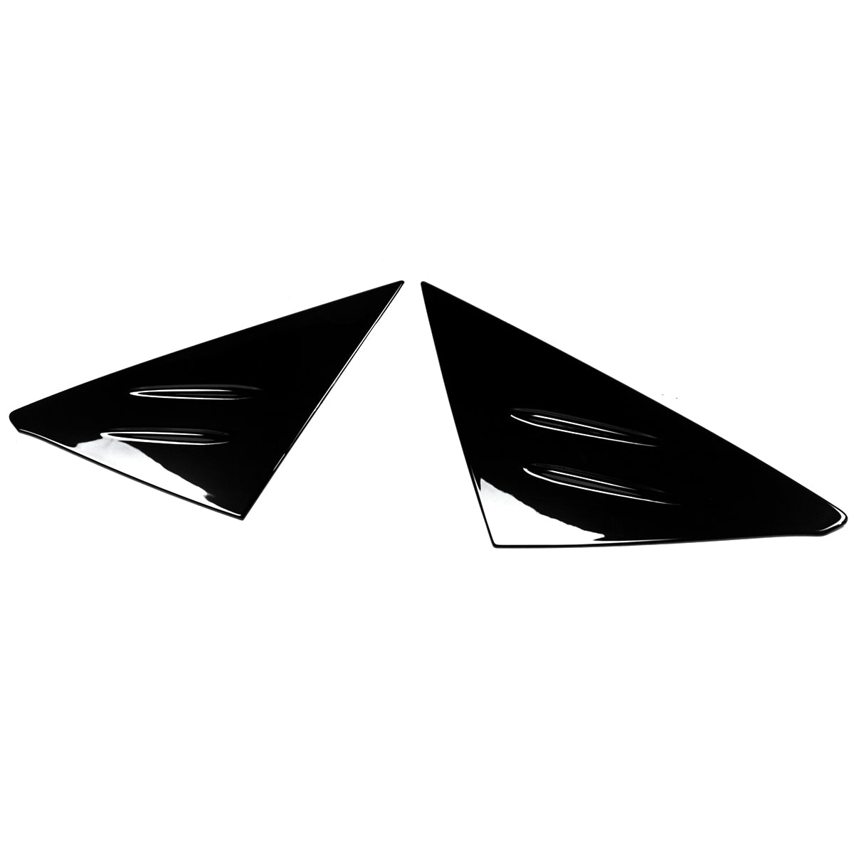 Mugen Style Side Window Louver [For 2022-2025 Civic Hatchback]