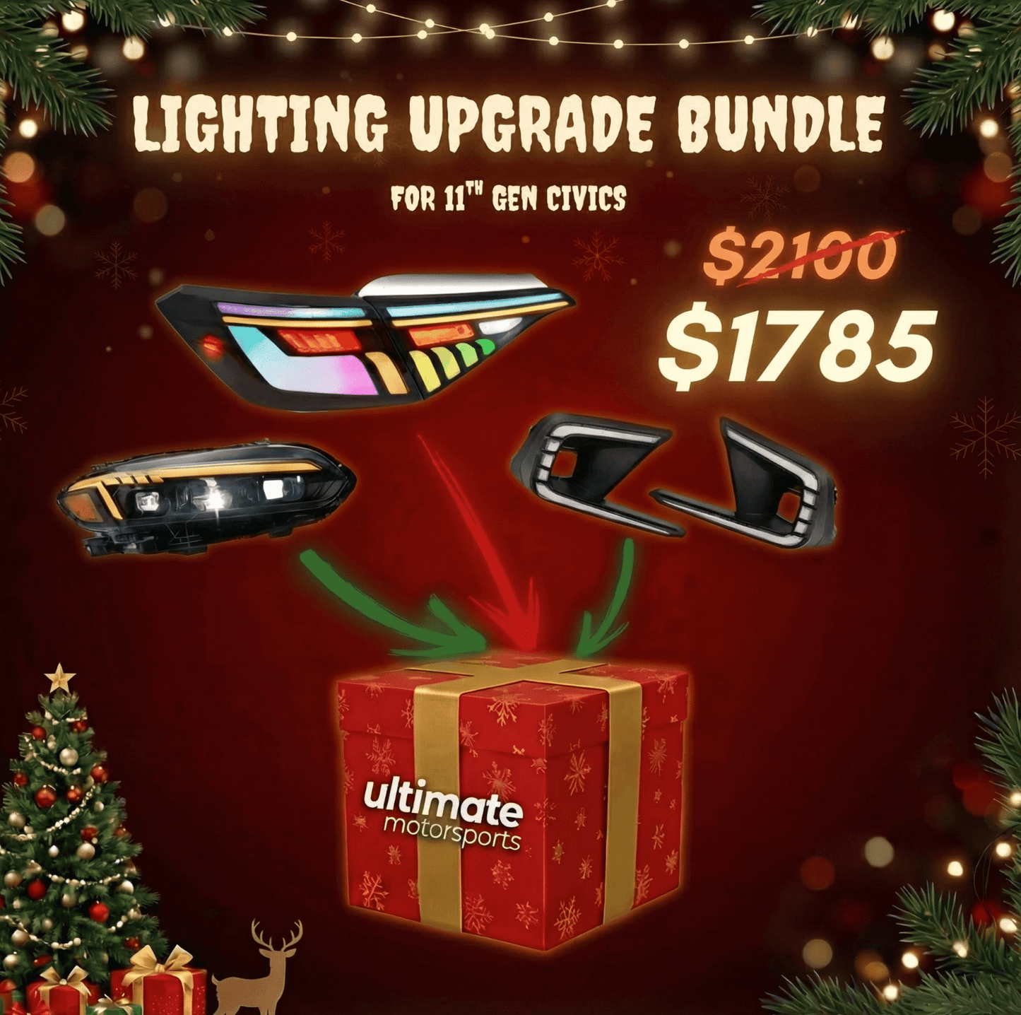 Lighting Upgrade Christmas Bundle [for 11th Gen Civics]