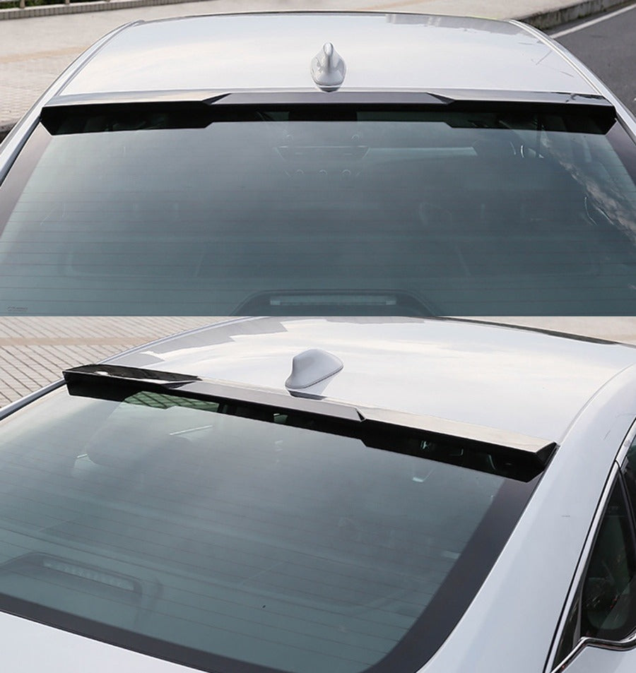 Glossy black rear window spoiler for 2018-2022 Honda Accord (1)