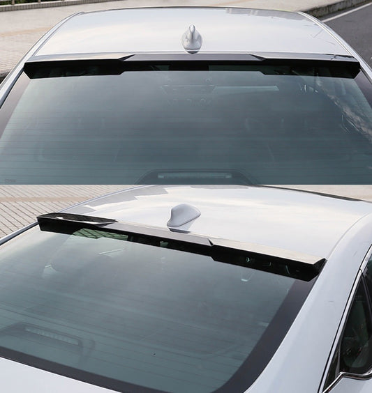 Glossy black rear window spoiler for 2018-2022 Honda Accord (1)