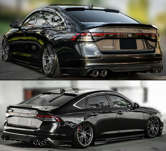 Akasaka Rear Diffuser with Corner Spats + Exhaust Tips [for 2023-26 Honda Accord]