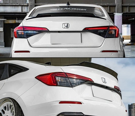 Yofer V3 Gloss Black Duckbill Trunk Spoiler [for 2022-26 Honda Civic]
