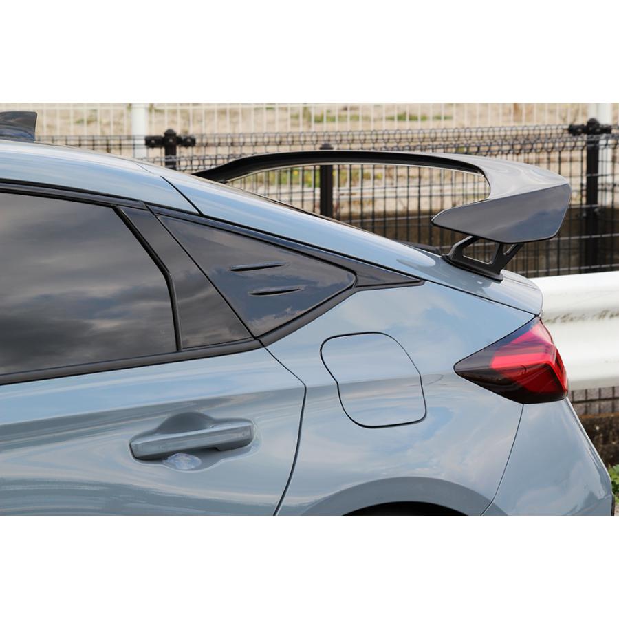 Mugen Style Side Window Louver [For 2022-2025 Civic Hatchback]