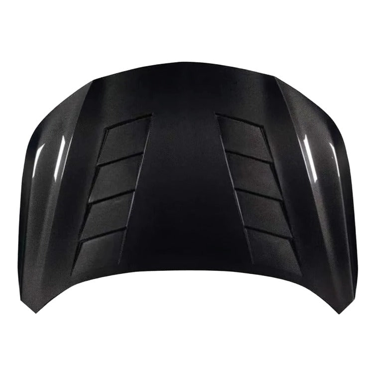 Carbon fiber Averen hood installed on 2022-2025 Acura Integra with gloss weave finish (1)