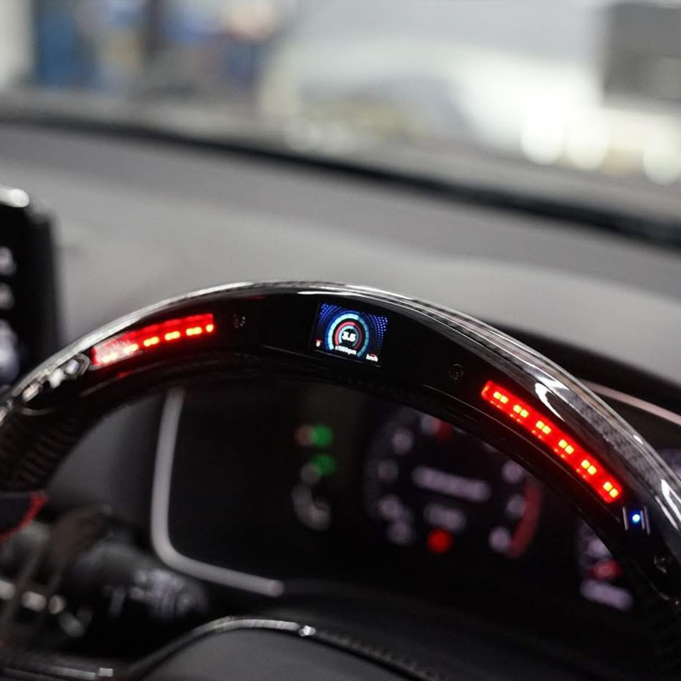 UMS Carbon Fiber Steering Wheel [for 2022-25 Honda Civic]