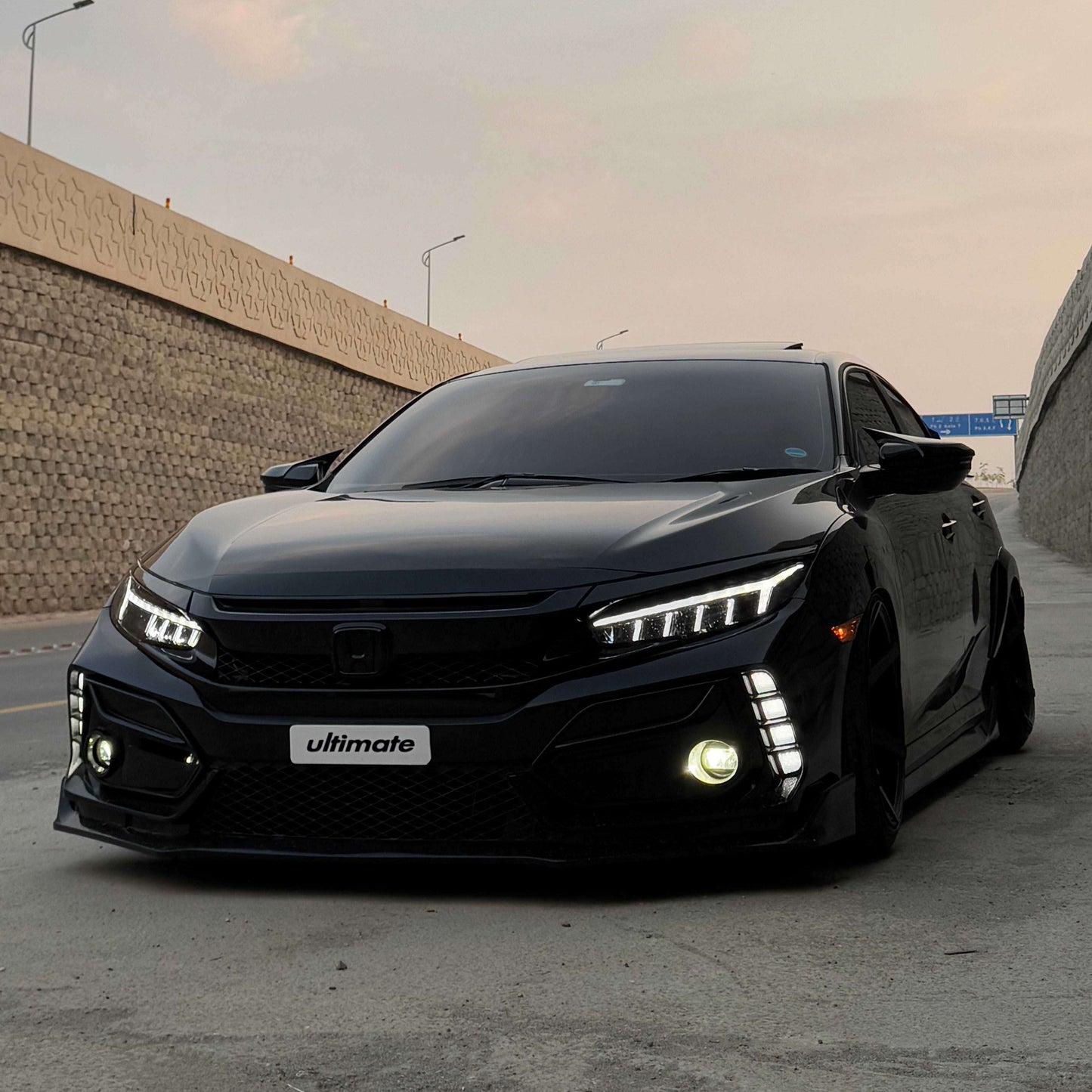 Full Sequential Dragon LED Headlights [for 2016-2021 Honda Civic 10th Gen]