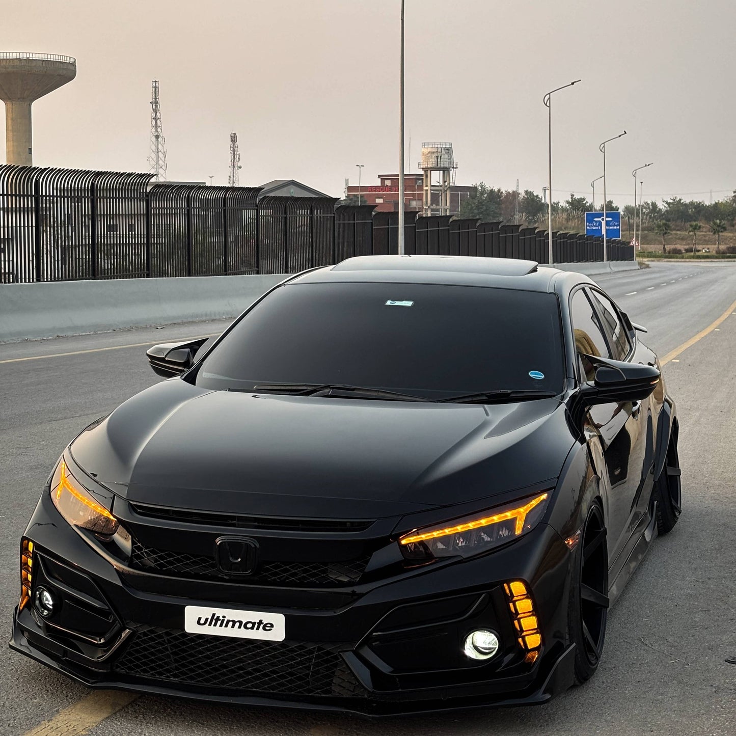 Full Sequential Dragon LED Headlights [for 2016-2021 Honda Civic 10th Gen]
