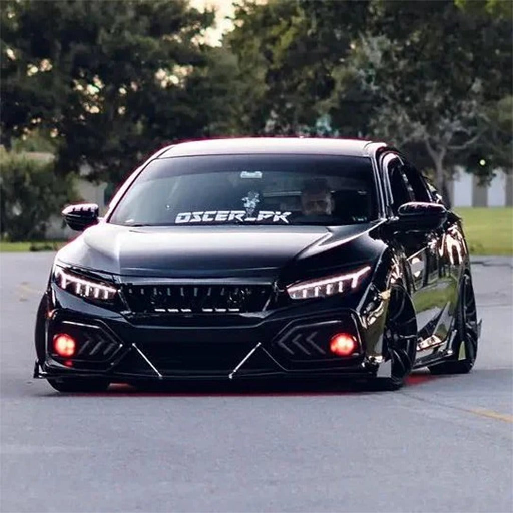Full Sequential Dragon LED Headlights [for 2016-2021 Honda Civic 10th Gen]