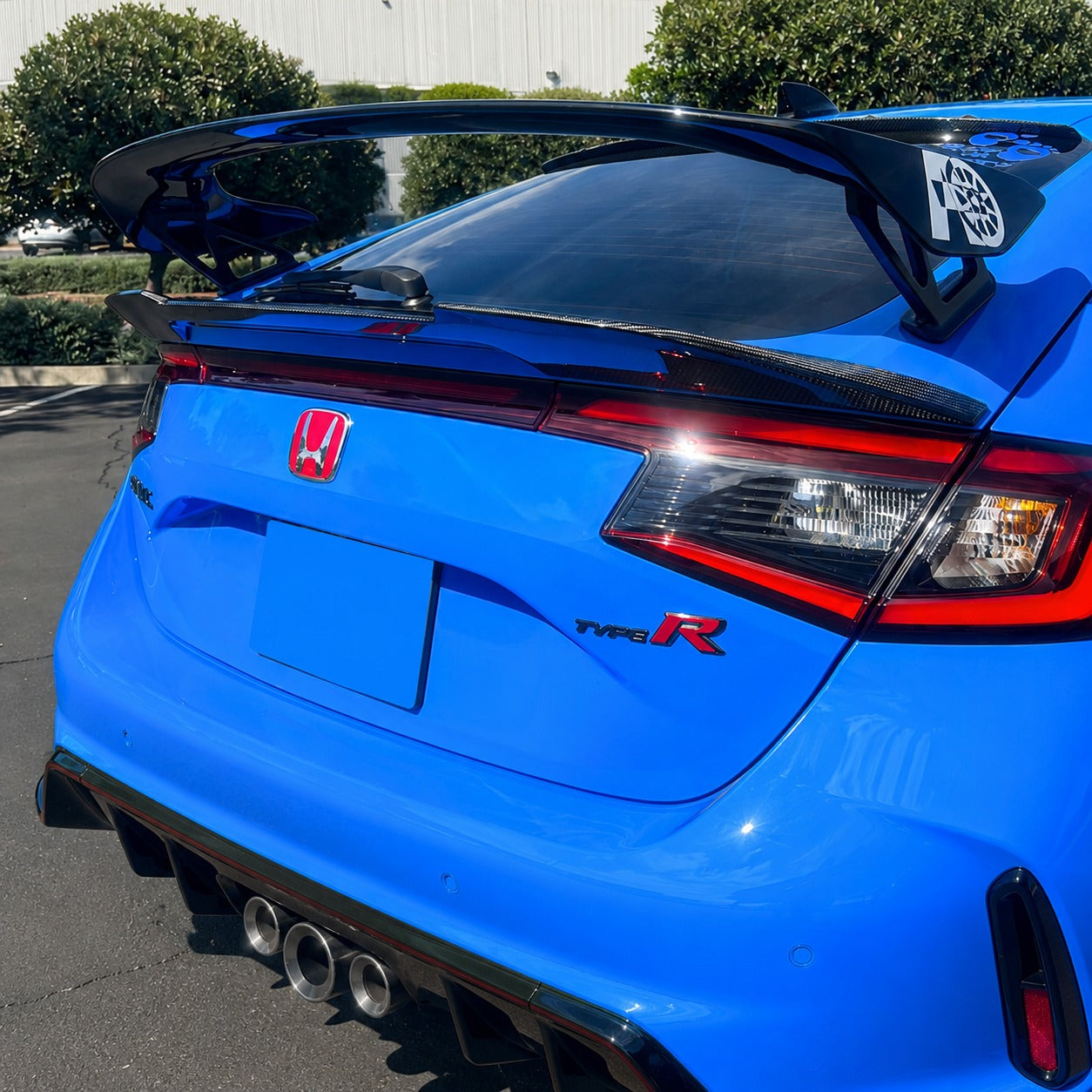 Carbon Fiber Trunk Spoiler Wing [for 2022–2026 Honda Civic]