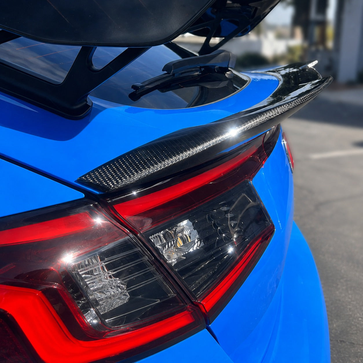 Carbon Fiber Trunk Spoiler Wing [for 2022–2026 Honda Civic]