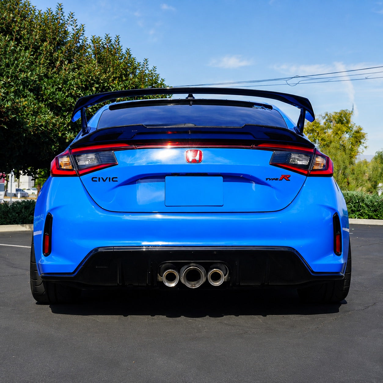 Carbon Fiber Trunk Spoiler Wing [for 2022–2026 Honda Civic]