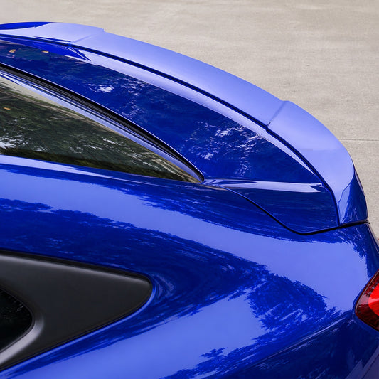 Pearl blue V-Type trunk spoiler on Honda Accord (1)