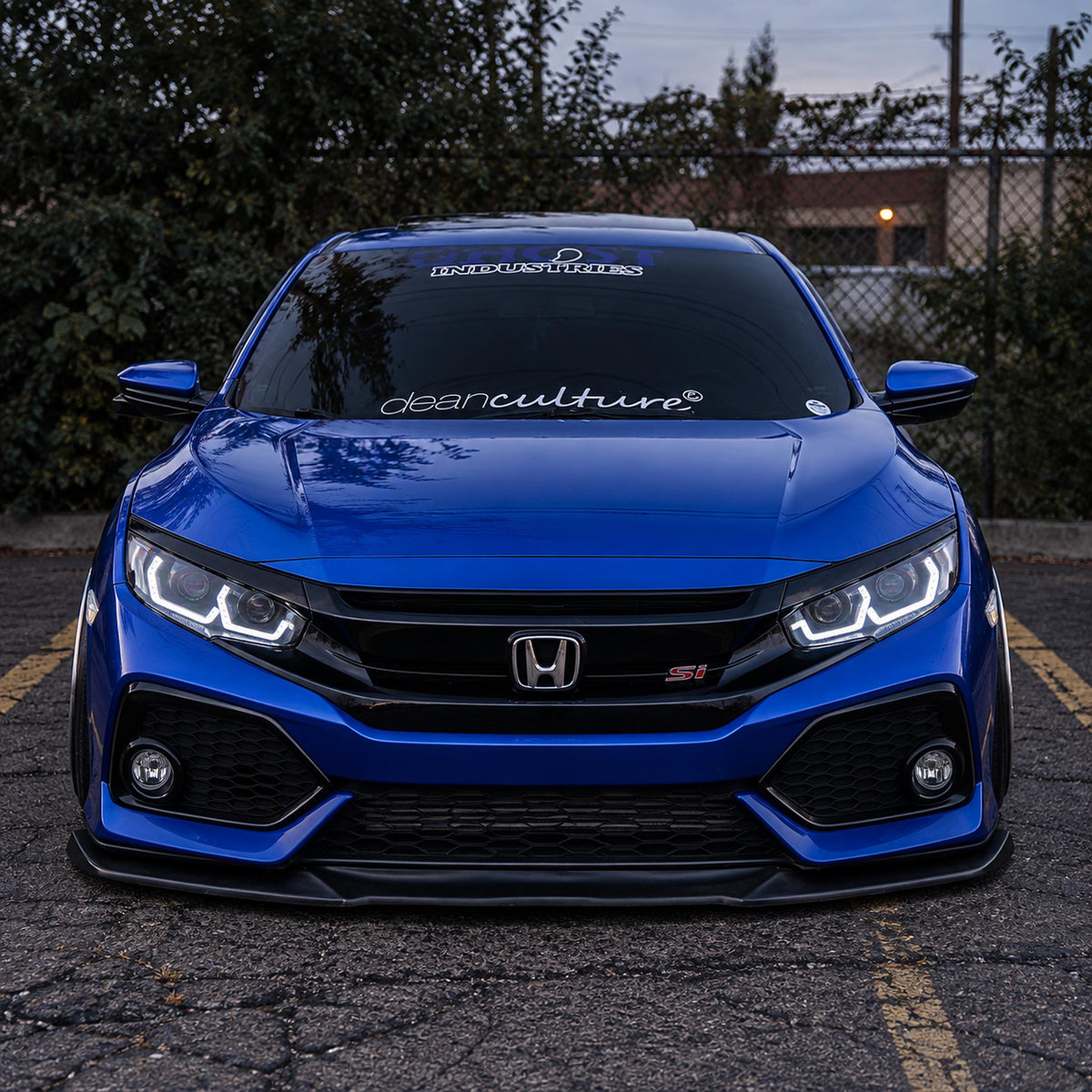 BMW Style Sequential LED headlights with sweeping turn signals installed on Honda Civic (2)