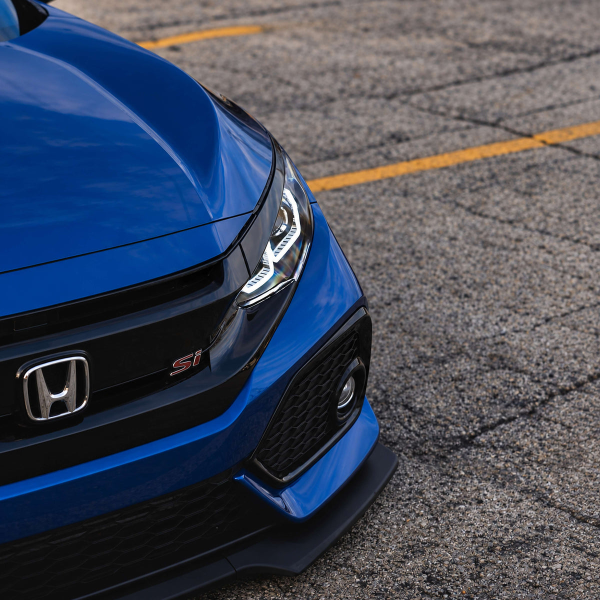 BMW Style Sequential LED headlights with sweeping turn signals installed on Honda Civic (5)