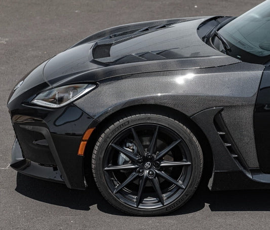 Carbon fiber front side fenders for Toyota GR86 & Subaru BRZ (1)