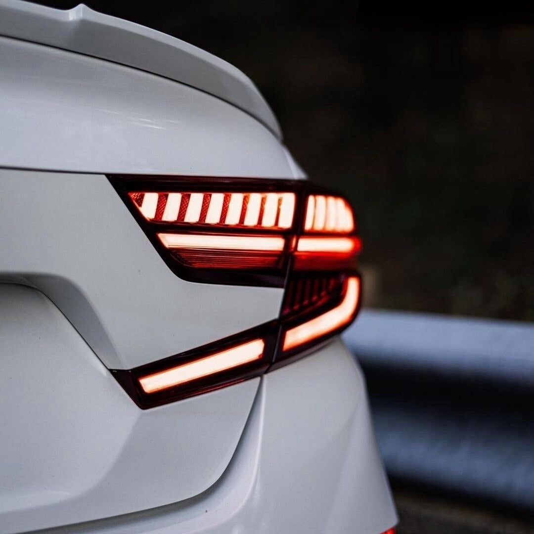 Smoked projector LED tail lights for 2018-2022 Honda Accord (2)