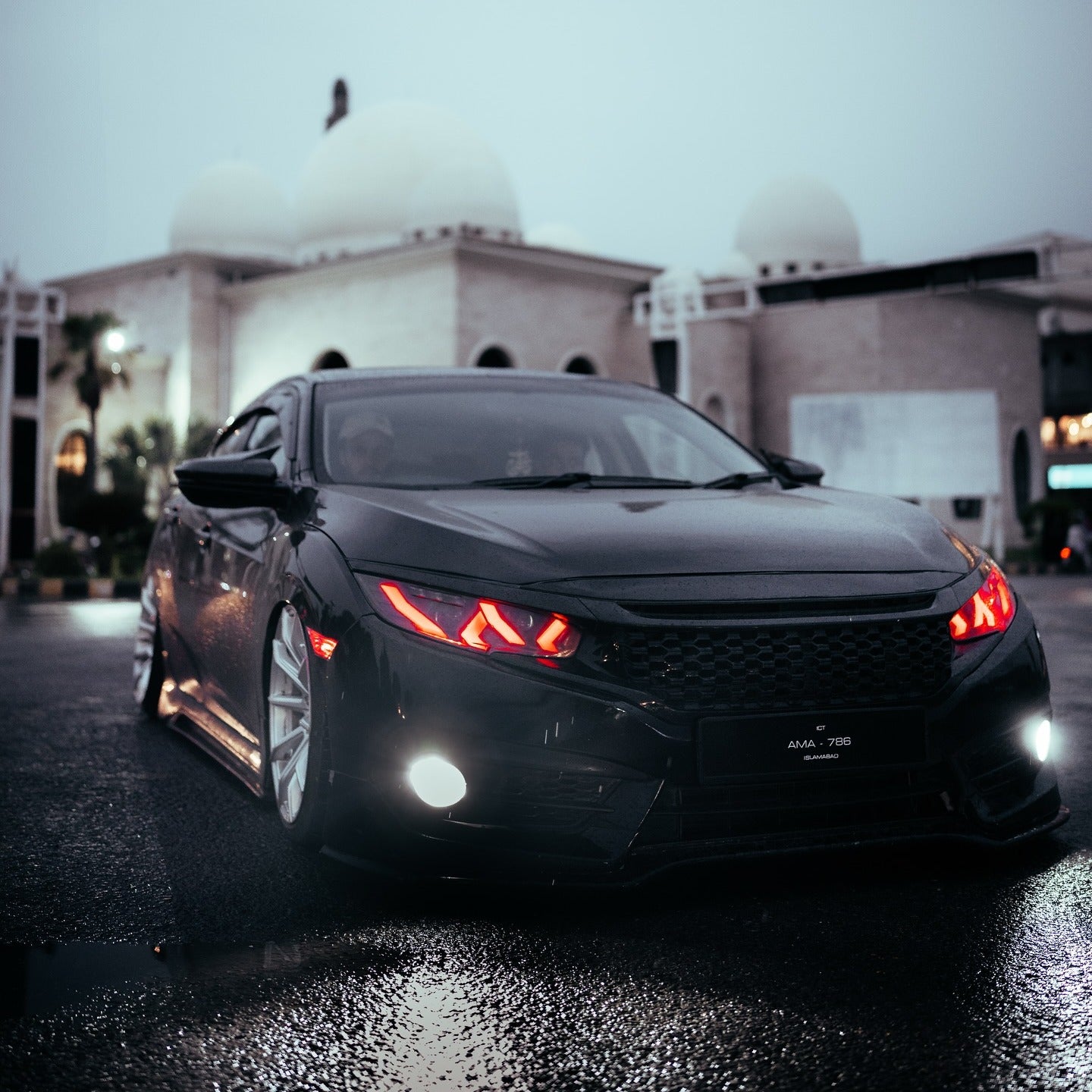 RGB Lambo Sequential Headlights [for 2016-2021 Honda Civic]
