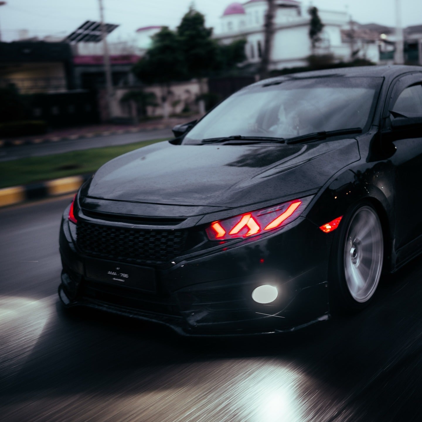 RGB Lambo Sequential Headlights [for 2016-2021 Honda Civic]