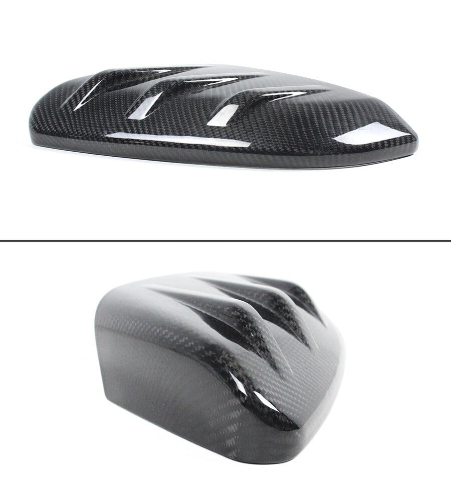 Real carbon fiber mirror caps with 3K twill weave for 2016-2021 Honda Civic (9)