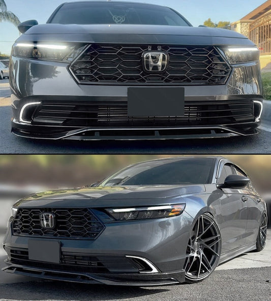 Type-S Style Gloss Black Mesh Grill [for 2023-26 Honda Accord]