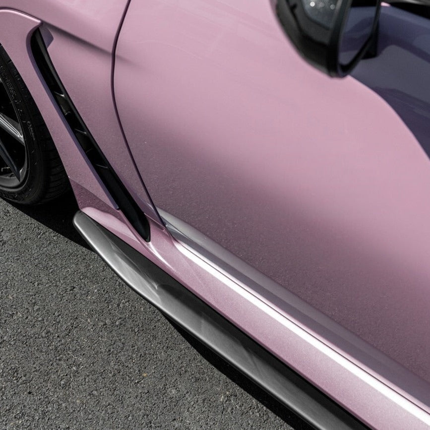 Artisan Spirit style matte black side skirts on Toyota GR86 (6)