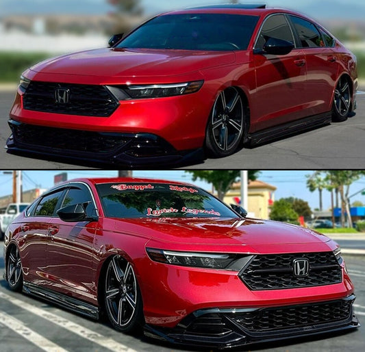 UMS V1 Gloss Black Front Bumper Upper Mesh Grill [for 2023–2026 Honda Accord]