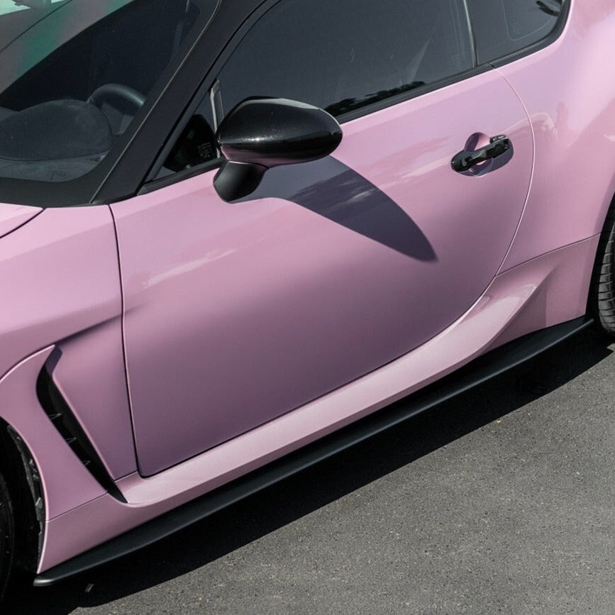 Artisan Spirit style matte black side skirts on Toyota GR86 (5)