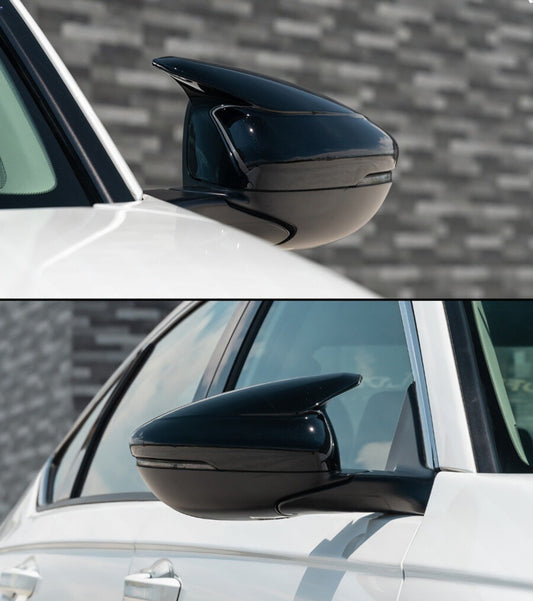 Gloss black side mirror caps for 2023-2026 Honda Accord (1)