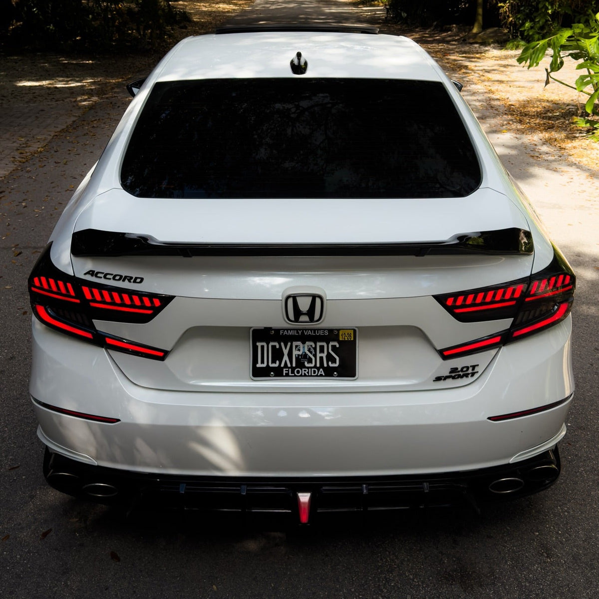 Smoked LED projector tail lights with refined finish (1)