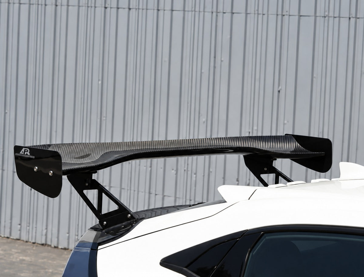 APR Performance GTC-300 67" Carbon Fiber Adjustable Wing [for 2017-2021 Honda Civic Type-R]